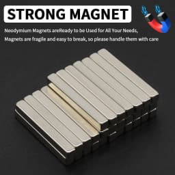 40x5x5mm Powerful Neodymium Magnet N35 NdfeB Permanent Magnetic imanes Block Super Strong Fridge Magnets DIY