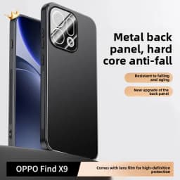 For OPPO Find X9 X9 Pro Case Metal Frosted Honeycomb Heat Dissipation Anti-drop Cover For OPPO FindX9 Shockproof Bumper Funda