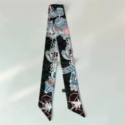Korean Version of Versatile Women's Tied Bags Ribbons Headbands Decorative Long Streamers Small Scarves Silk Scarves Wholesale