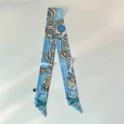 Korean Version of Versatile Women's Tied Bags Ribbons Headbands Decorative Long Streamers Small Scarves Silk Scarves Wholesale