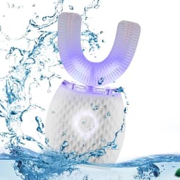 Portable U-Shaped Electric Toothbrush Generation II Sonic Oral Cleaner with Soft Bristles for Baby and Adult Whitening