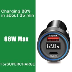 6A 66W car charger for Honor Magic V 5 3 7 6 400 200 90 70 50 X9d X7C cigarette lighter USB charger for Huawei car phone adapter