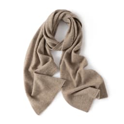 New Chic Women 100% Cashmere Scarf Autumn Winter Cashmere Knitted Solid Long Shawls Row Style Basic Soft Warm Scarf Luxury Tops