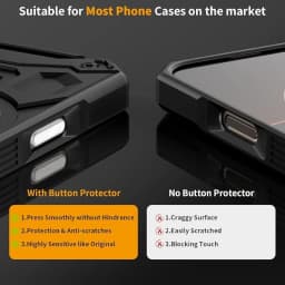 Camera Control Button Protector For iPhone 17 Pro Max 17 Pro 16 Plus 16 Anti-scratch Slide Capacitive Cover For Side Capture Key