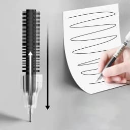 New 10Pcs High Quality Needle Type Gel Pens Straight Liquid Ballpoint Pen Kawaii Stationery School Office Supplies Writing