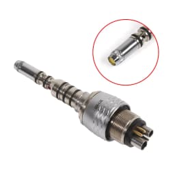 COXO Dental Surgical High Speed Handpiece 45 Degree Fit KaVo Fiber Optic 6 Hole Quick Coupler