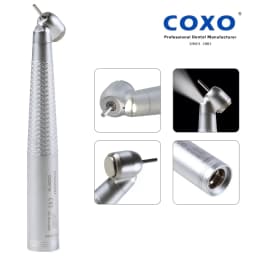 COXO Dental Surgical High Speed Handpiece 45 Degree Fit KaVo Fiber Optic 6 Hole Quick Coupler