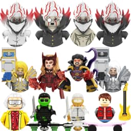 Big Boss Green Goblin Blocks Bricks For Toys Back To The Future Gifts Mini Action Figures Building Blocks For Party