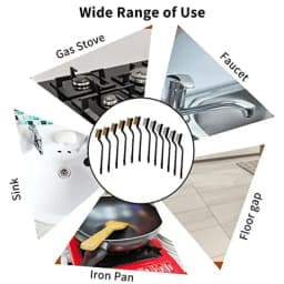10/30pcs Stainless Steel Brass Wire Brush Set - Rust Removal & Welding Cleanup, Durable Bristles with Ergonomic Grip