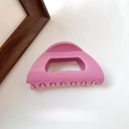 2025 Fashion Silicone Shark Clip Hair Claw Soft Anti-Collision Back Head Protection Hair Clip Anti-Fall Durable Women Hair Grip