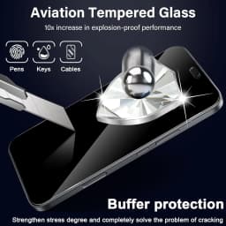 2Pcs Privacy Tempered Glass For Huawei Honor 400 Lite 5G Screen Protector