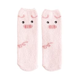 Lovely Cartoon Animals in Autumn and Winter Cat pig panda Sleeping Socks Home Floor Socks Plush ThiCkened Warm Middle Tube Socks