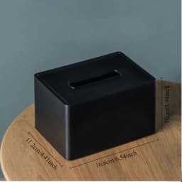 1PC Simple Solid Color Tissue Box Living Room Tissue Box Storage Box Plastic Bottom Cap Tissue Box