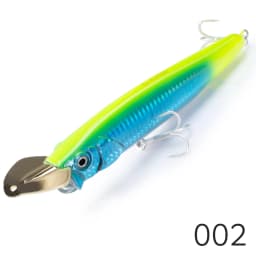 D1 Popper Fishing Lures Topwater Sinking Wobblers 85mm 150mm High Quality Hard Bait With Metal Lips Pencil Fishing Tackle