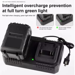 Dual Slot Charger 18V 21V Li-ion Battery Charger for Makita BL1415 BL1815 BL1830 BL1850 Electric Drill Power Tools EU US Plug
