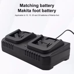 Dual Slot Charger 18V 21V Li-ion Battery Charger for Makita BL1415 BL1815 BL1830 BL1850 Electric Drill Power Tools EU US Plug