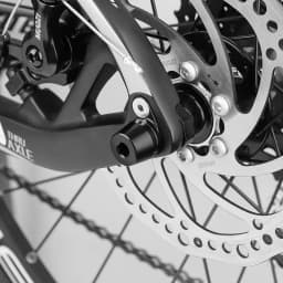 MUQZI Mountain Road Bike Trainer Thru Axle Adapter Conversion Kit Shaft Bike Wheels Quick Release Skewers M12-1.0/1.5/1.75