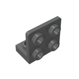 10 pcs lot 99207 Bracket 1x2-2x2 Inverted Building Blocks Moc Accessories Compatible with Brick Toys Children
