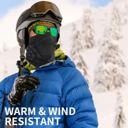 Winter Neck Warmer Gaiter/Balaclava,Windproof Face Mask for Ski, Snowboard,Motorcycle Cycling for Men's and Women's All Weather