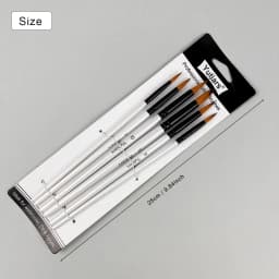 12 Pcs/set DIY Oil Acrylic Painting Art Paint Brushes Supplies Nylon Hair Wooden Handle Watercolor Paint Brush Pen Set Learning