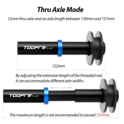Bike Dummy Hub Axle Chain Master Chain Cleaning Holder Heeper for 12mm Thru Axle and Quick Relase Frame Chain Maintenance