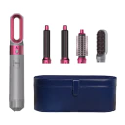 10 5 In 1 Hair Dryer Hot Air Comb Brush With Curling Iron Hair Straightener For Salon Style Curling Straightening And Volumizing