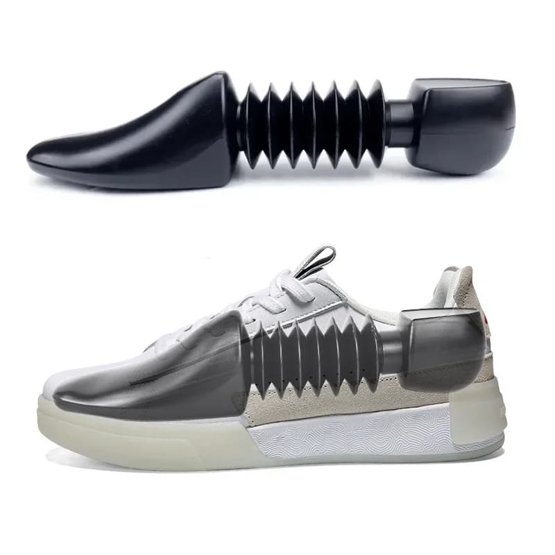New Plastic Shoe Stretcher Adjustable Shaper Stretchers Portable Shoe Trees Shoes Boot Holder Men Women Anti Deformation 1/2 Pcs