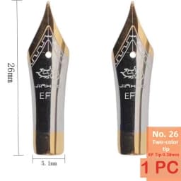 1PC JINHAO Fountain Pen Iridium Replaced EF/F/M Nib For 9019/X159/82/82 mini/100/9056/9036 Office School Supplies Stationery