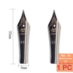 1PC JINHAO Fountain Pen Iridium Replaced EF/F/M Nib For 9019/X159/82/82 mini/100/9056/9036 Office School Supplies Stationery