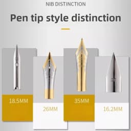 1PC JINHAO Fountain Pen Iridium Replaced EF/F/M Nib For 9019/X159/82/82 mini/100/9056/9036 Office School Supplies Stationery