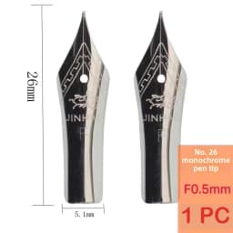 1PC JINHAO Fountain Pen Iridium Replaced EF/F/M Nib For 9019/X159/82/82 mini/100/9056/9036 Office School Supplies Stationery