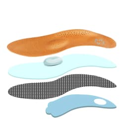 Leather Orthotic Flat Feet Arch Support Orthopedic Insole for Shoe Sole Insole for Feet Men Women O/X Leg Corrected Unisex