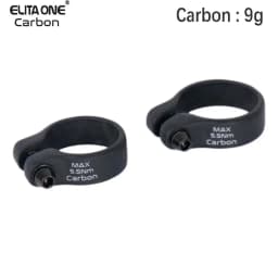 ELITAONE Carbon Seat Post Clamp 31.8/34.9mm Light MTB/Road Bike Seatposts Clamps