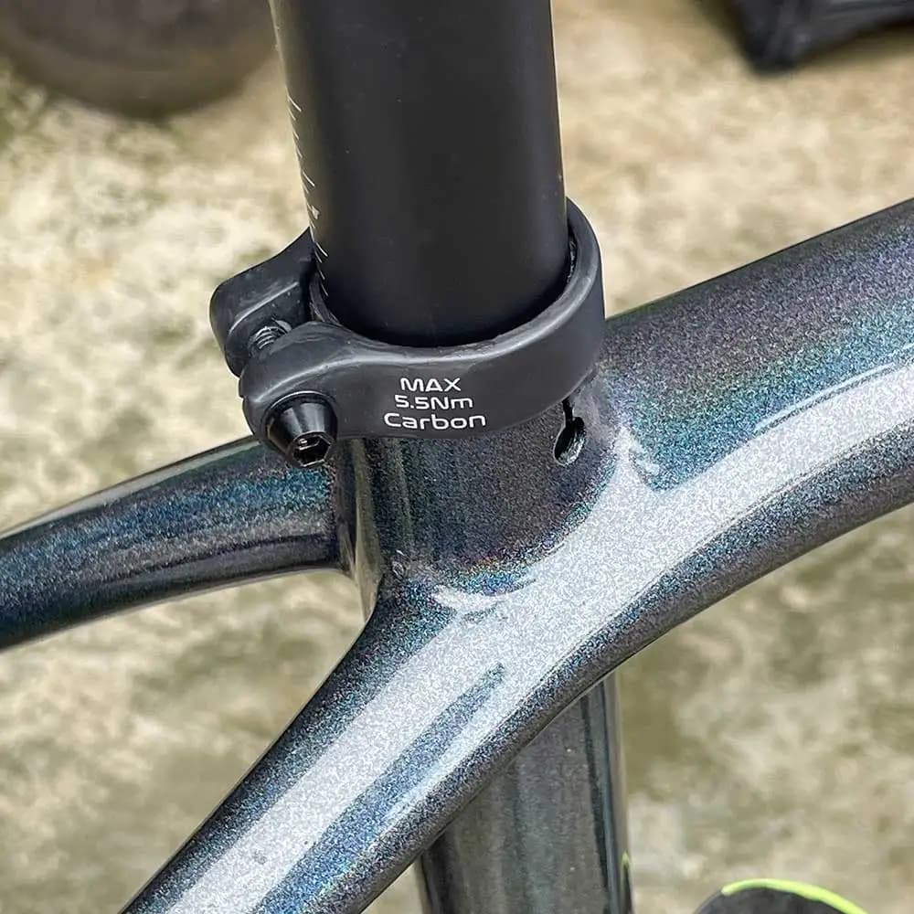 ELITAONE Carbon Seat Post Clamp 31.8/34.9mm Light MTB/Road Bike Seatposts Clamps