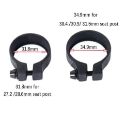 ELITAONE Carbon Seat Post Clamp 31.8/34.9mm Light MTB/Road Bike Seatposts Clamps