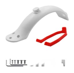 Rear Fender for Xiaomi M365 Pro Electric Scooter Short Ducktail Back Wing Taillight for Mijia Mi 3 1S Rear Mudguard Accessories