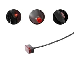Rear Fender for Xiaomi M365 Pro Electric Scooter Short Ducktail Back Wing Taillight for Mijia Mi 3 1S Rear Mudguard Accessories