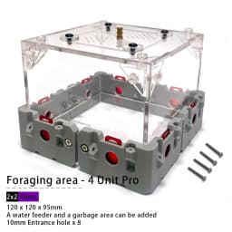 【Lego】Expandable Modular Formicarium Ant Farm Nest for Ant Keeper Starter New Queen Large Anthill Keeping Kit Test Tube