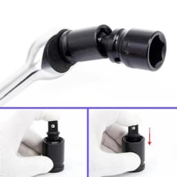 Socket Convertor Adaptor 1/2 To 3/8 3/8 To 1/4 3/4 To 1/2 Air Wrench Joints Ratchet Drive Adapter Socket Adaptor Repair Tools