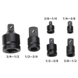 Socket Convertor Adaptor 1/2 To 3/8 3/8 To 1/4 3/4 To 1/2 Air Wrench Joints Ratchet Drive Adapter Socket Adaptor Repair Tools
