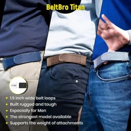 2pcs/1pc Buckle Free Waist Belts Men's Ultra-soft No Buckle Elastic Belts Fashion Comfortable Stylish Belt Loop Buckle-Free Belt