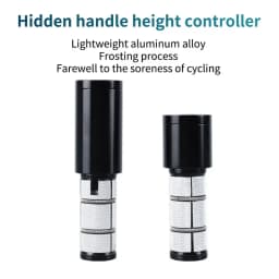 Road Bicycle Handlebar Stem Height Extender Aluminum Alloy Fork Hidden Riser MTB Road Bike Fork Stem Extension Stem Extender