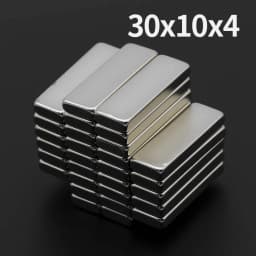 30x10x4mm Powerful Neodymium Magnet N35 NdfeB Permanent Magnetic imanes Block Super Strong Fridge Magnets DIY