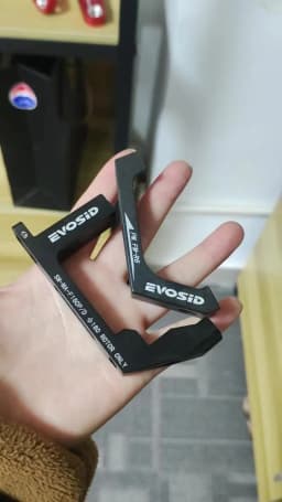 EVOSID Gravel Bike Flat Mount To Fost Mount Brake Adapter Front Rear 160mm Change Road Standard To MTB Specs Bicycle Accessories