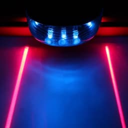 Bicycle Bike LED Lights Waterproof Cycling Taillight Safety Warning Taillight MTB Bike Rear Tail Lights 2 Lasers 5 LED