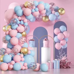 Gender Reveal Blue Pink Balloon Garland Arch Birthday Party Decor Kids Birthday Ballon Wedding Supplies Latex Ballon Baby Shower