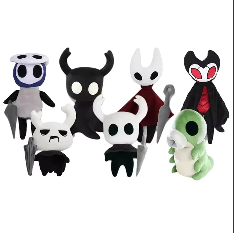 2026 --Hot Game Hollow Knight Ghost Plush Toys Kiwi Plush Stuffed Animals Doll Cosplay Doll Kids Toys For Children Birthday Gift