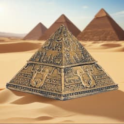 Ancient Egypt Pyramid Ornament Handicraft Resin Detachable Aromatherapy Candle Stand Pharaoh Mummy Travel Souvenir Mysterious