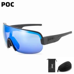 POC AIM Bicycle riding sports glasses.Fully coated running and hiking sunglasses MTB Road Cycling Eyewear Glasses protection eye