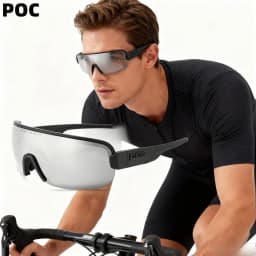 POC AIM Bicycle riding sports glasses.Fully coated running and hiking sunglasses MTB Road Cycling Eyewear Glasses protection eye